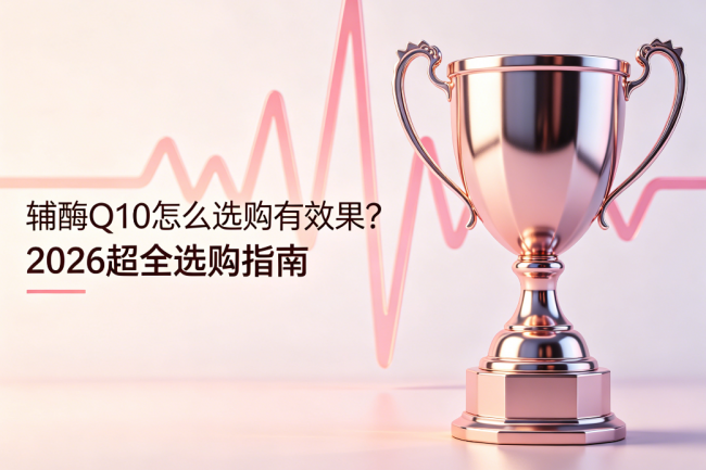 辅酶Q10怎么选购有效果？2026超全选购指南+热门产品实测参考