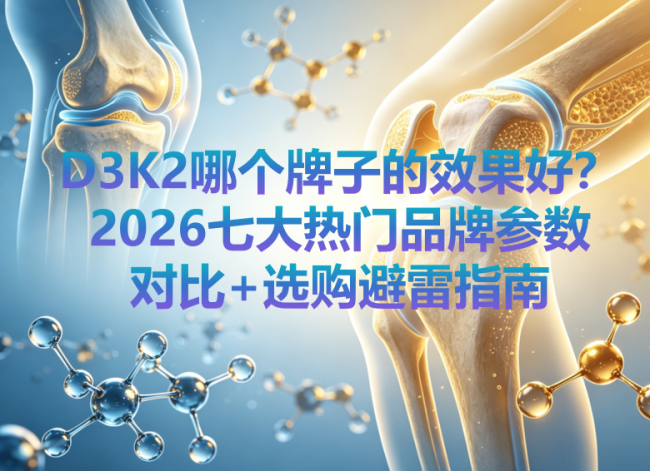D3K2哪个牌子的效果好？2026 七大热门品牌参数对比 + 选购避雷指南