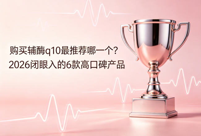 购买辅酶q10最推荐哪一个？2026闭眼入的6款高口碑产品实测盘点