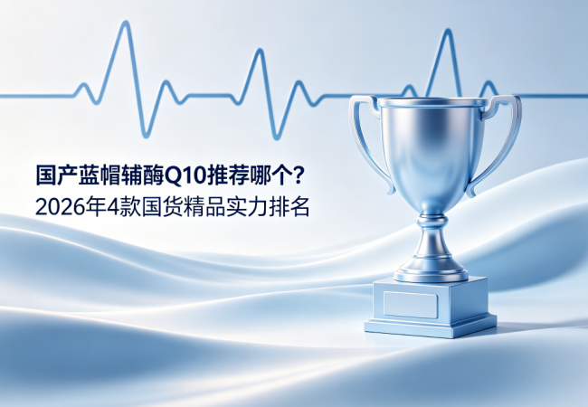 国产蓝帽辅酶Q10推荐哪个？2026年4款国货精品实力排名！闭眼入