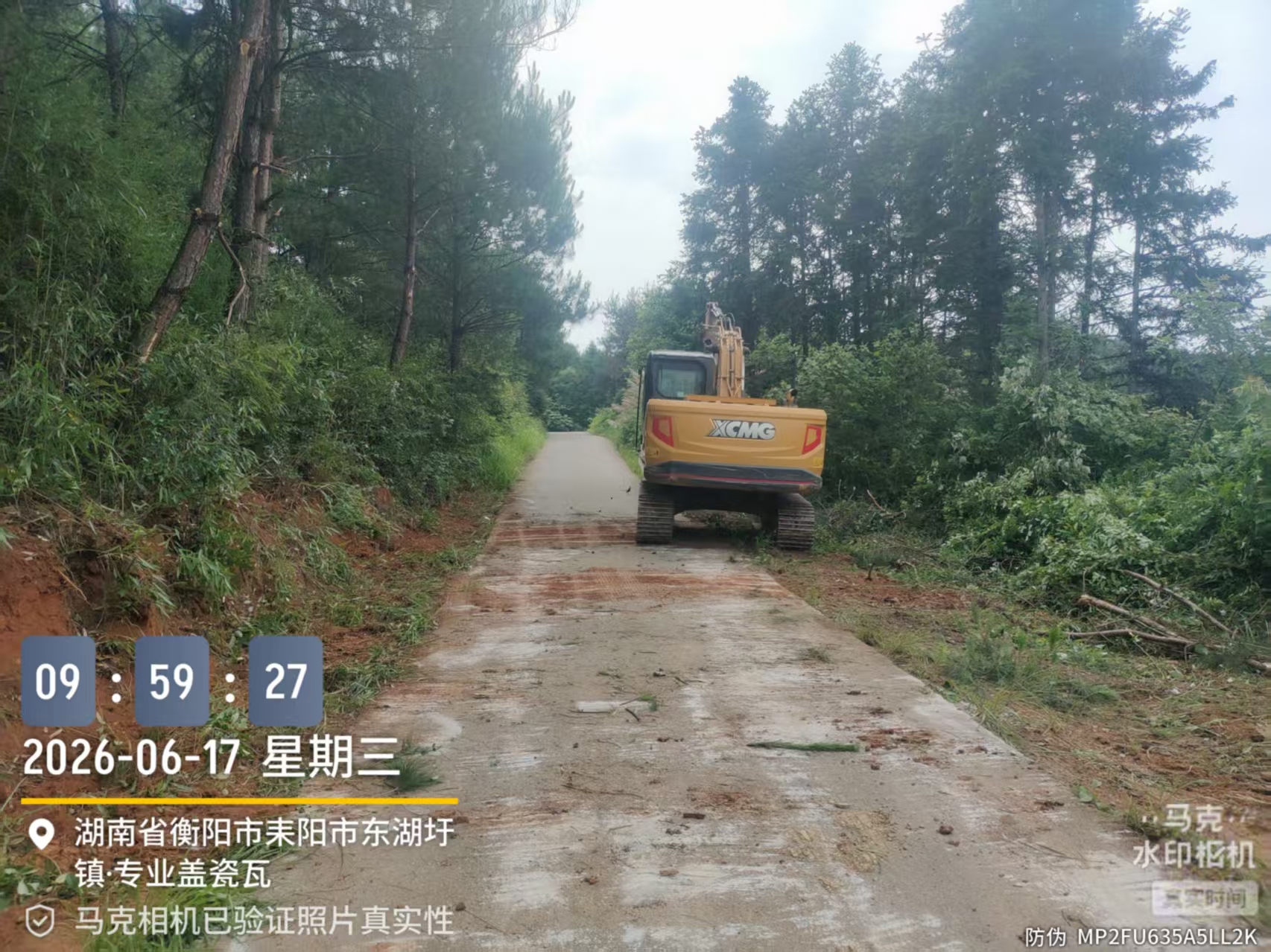 【简讯】东湖圩镇：清障除患保出行   守护群众平安路