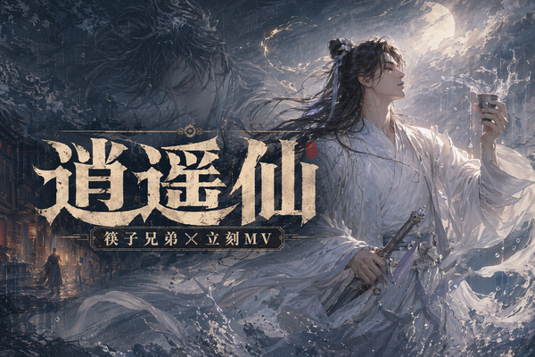 筷子兄弟《逍遥仙》刷屏后，一个立刻MV用户用 AI 做出了 10 万+ 播放的“电影级 MV”