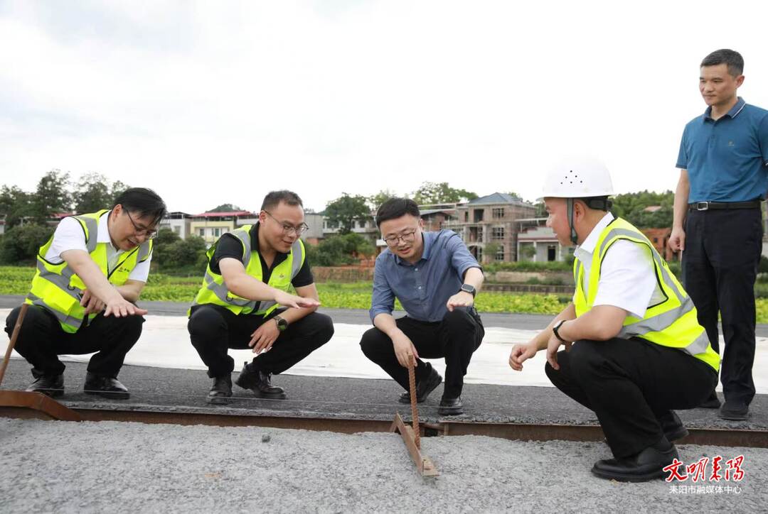 张润槐检查道路交通安全并调研G107绕城公路项目建设
