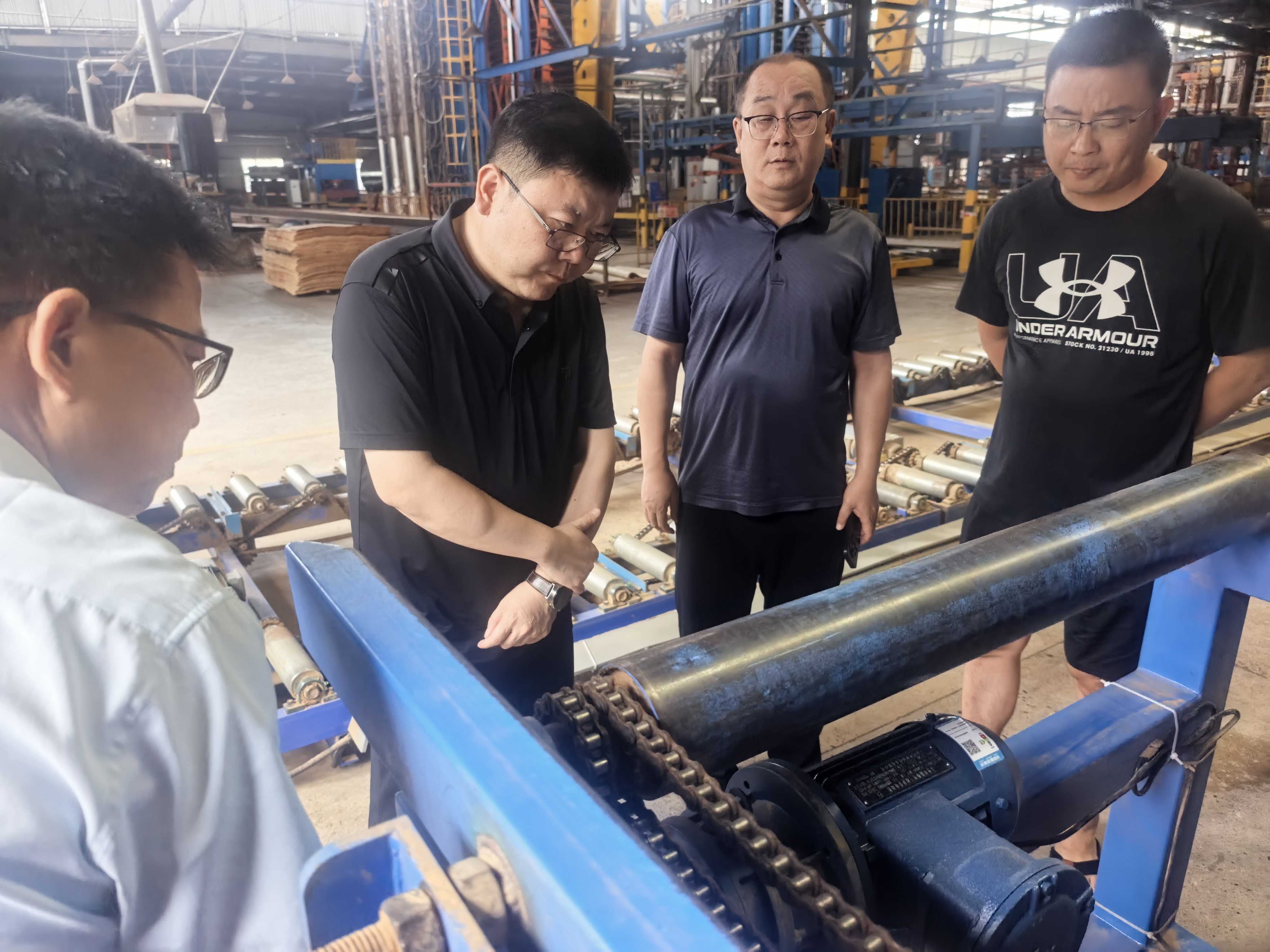 陈昌义以“四不两直”方式调研企业安全隐患整改工作