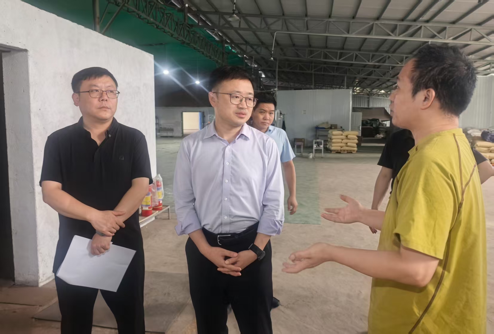 张润槐陈昌义暗访部分企业隐患问题整改工作