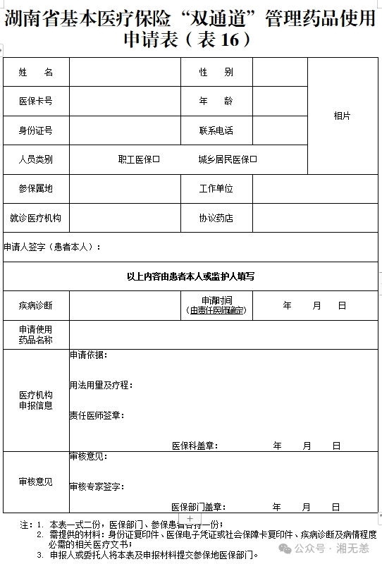 湖南医保2025年版政务服务指南 | ㉘职工医保参保人员享受“双通道”管理药品待遇认定（线上办结时限仅7个工作日）