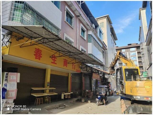 攻坚多年顽疾，畅通生命通道！新市镇全面完成花园市场消防隐患整治