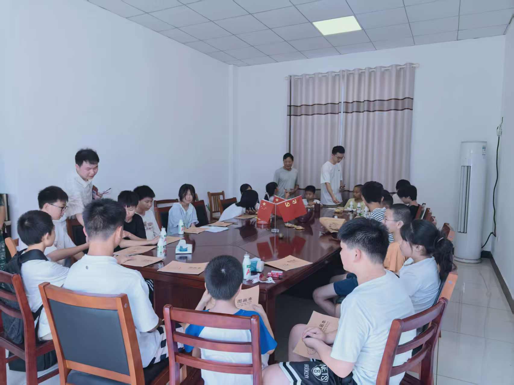 永济镇“暑期托管班”温馨启航
