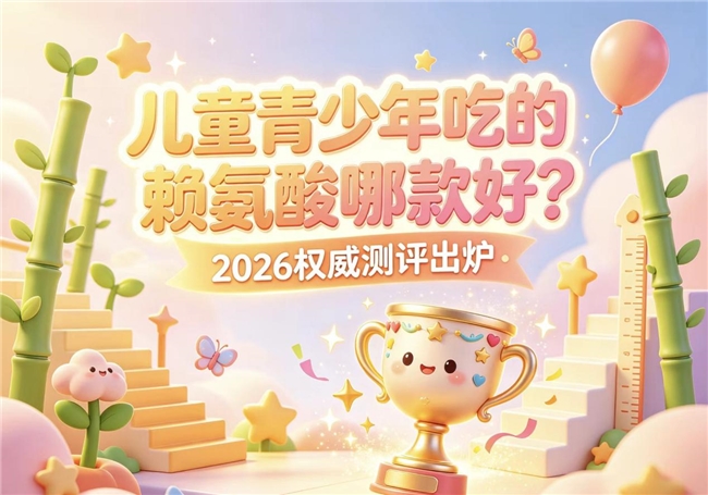 哪款赖氨酸温和不刺激？2026甄选赖氨酸排行榜：复配氨基丁酸安稳睡眠助长高