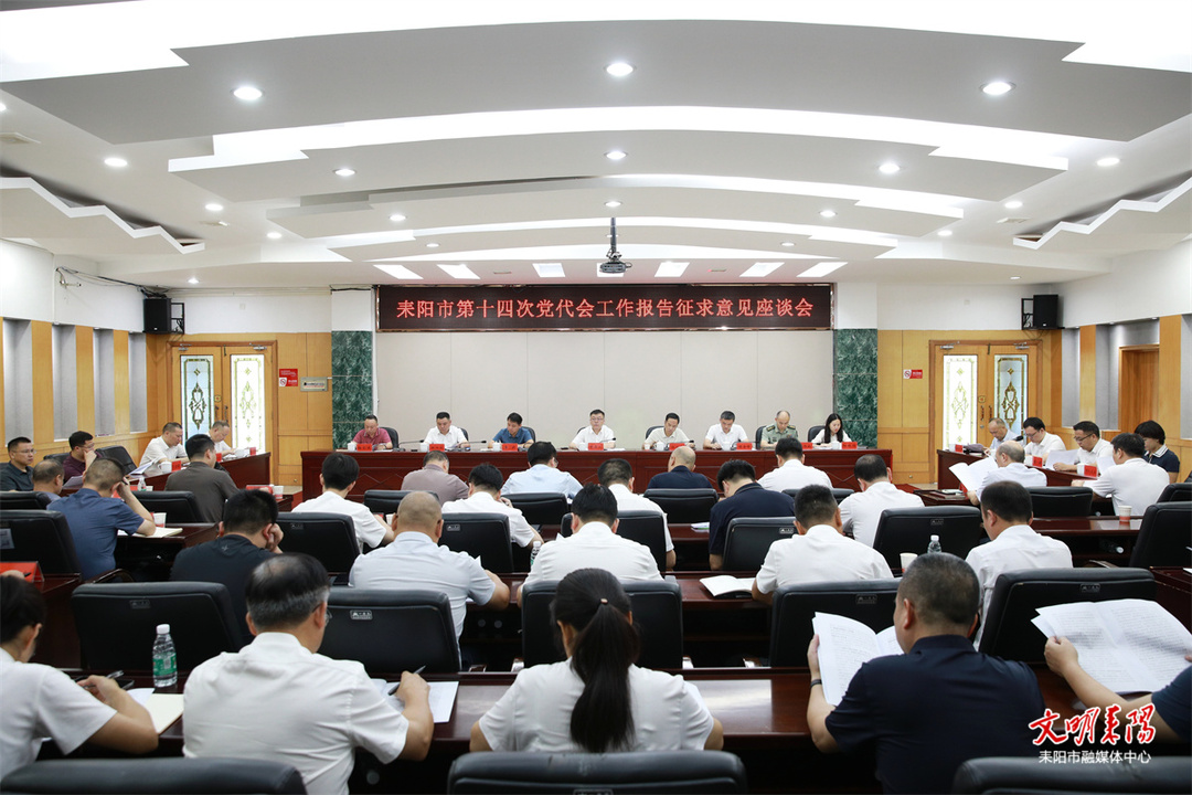 耒阳市第十四次党代会工作报告征求意见座谈会召开
