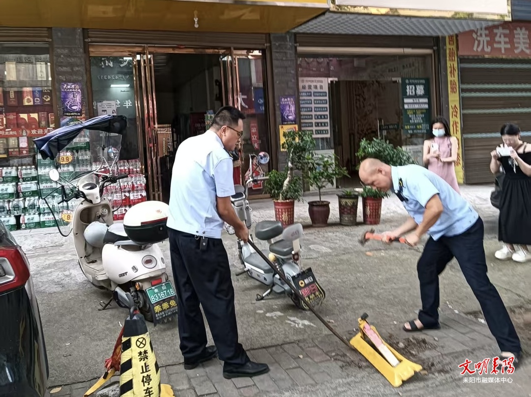 耒阳：清障行动“回头看” 持续发力防反弹