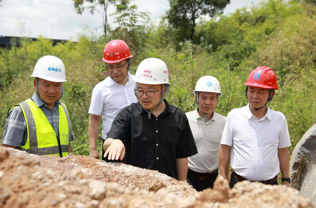 张润槐调度G107耒阳段绕城公路项目建设
