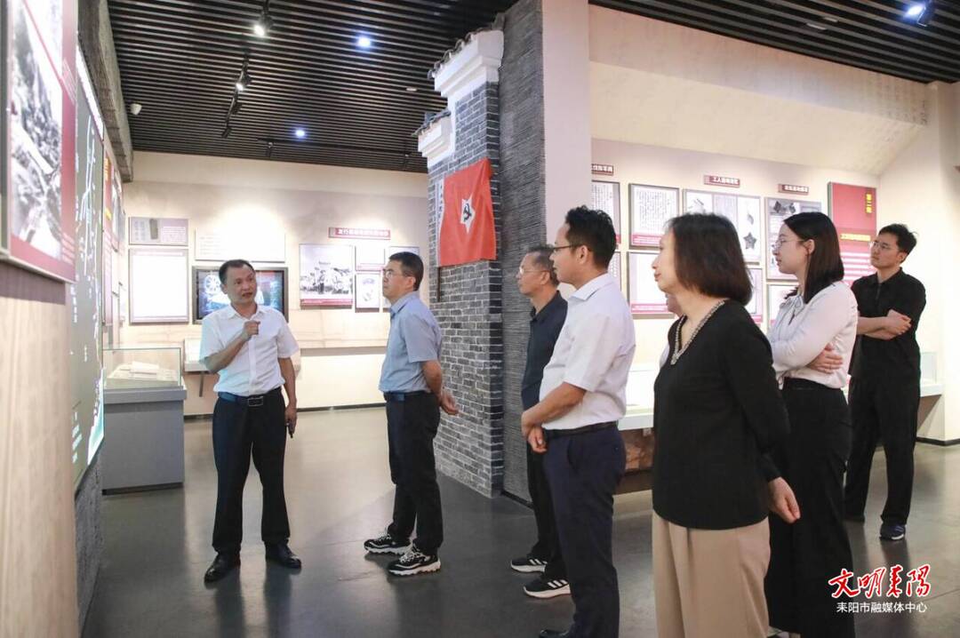 湖南省地方志编纂院来耒调研地方志工作