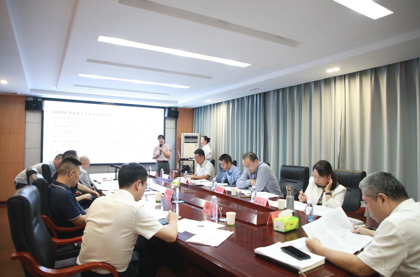 耒阳举行2026年“一乡一品”帮扶产业项目评选会