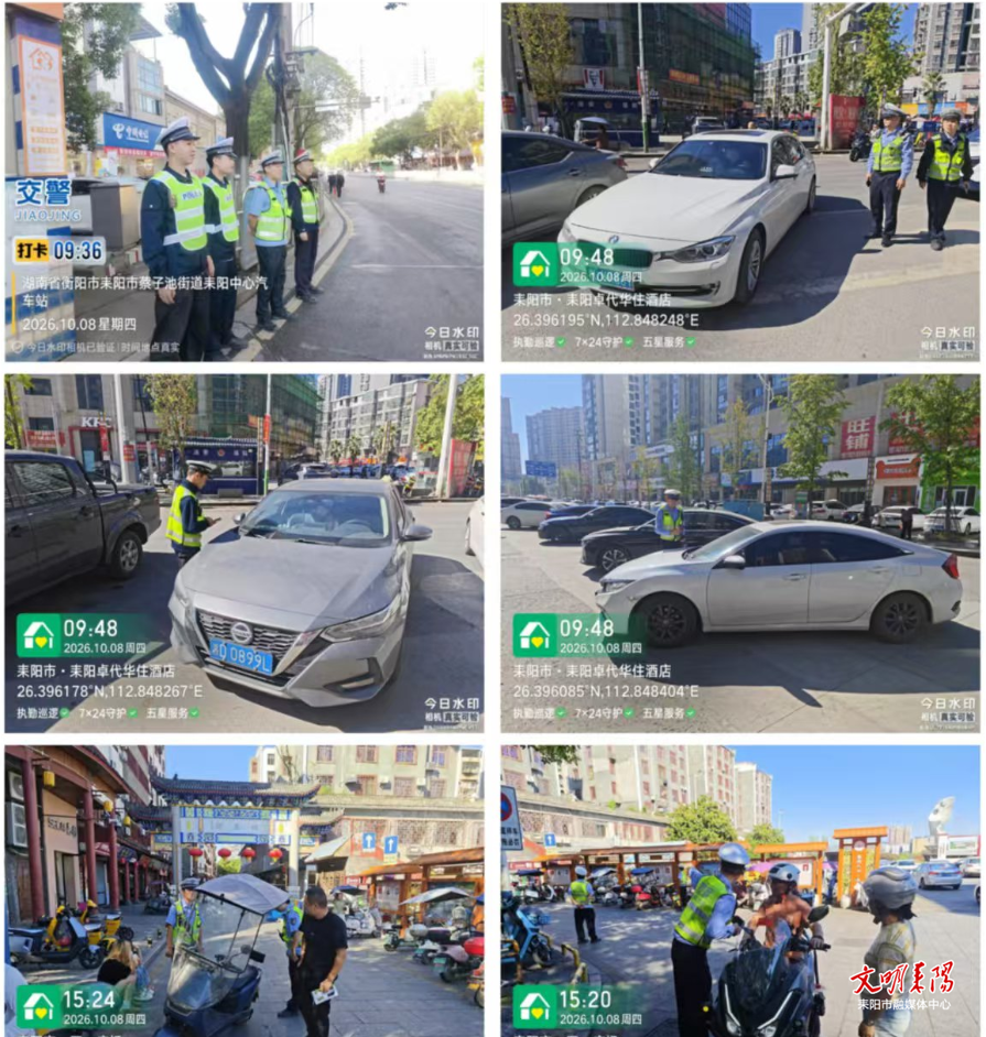 重拳整治交通乱象 耒阳交警护航群众安全出行