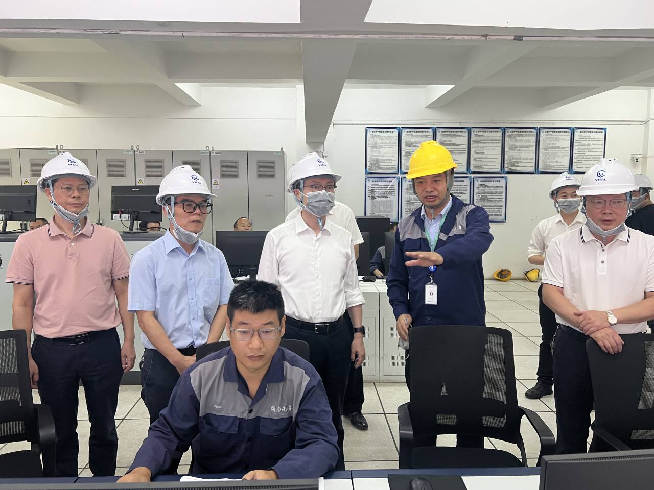 刘平来耒督导检查化工园区企业安全生产工作