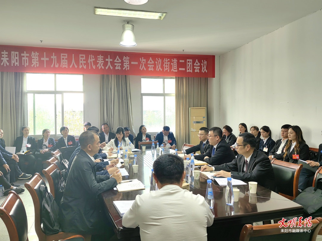 陈昌义参加街道二代表团审议